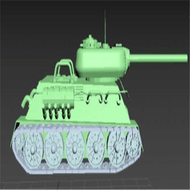 百色充气军用坦克模型